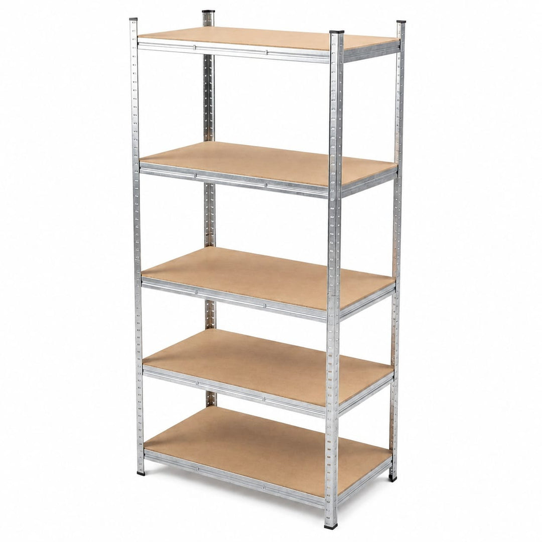 InhandKraft® Schwerlastregal mit MDF–Einlagen - 180x90x40 - 500 kg Gesamtlast