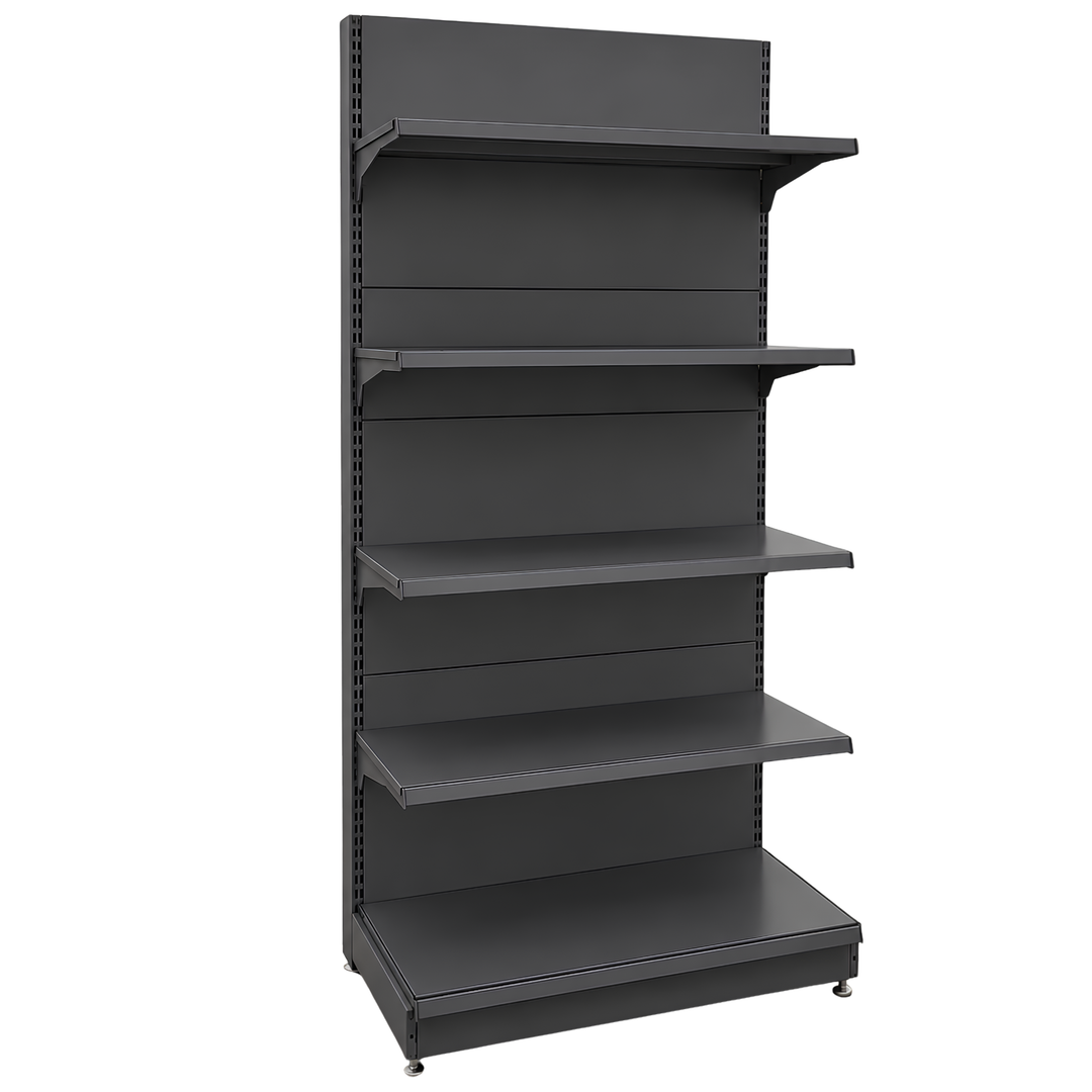 InhandKraft® Wandregal für Kiosk &amp; Laden - Modul 90 cm - Anthrazit