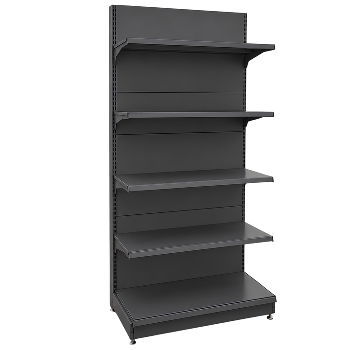 InhandKraft® Wandregal für Kiosk &amp; Laden - Modul 90 cm - Anthrazit