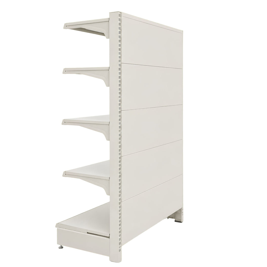 InhandKraft® Kopfregal für Kiosk &amp; Laden - Cremeweiß
