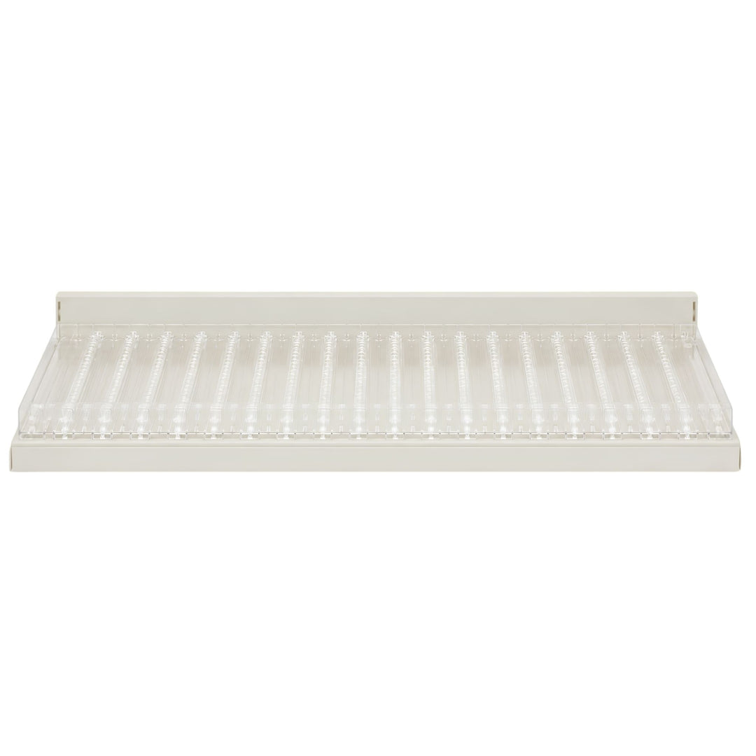 InhandKraft® Fachboden für Zigarettenregal - 120 cm - Cremeweiß