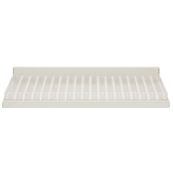 InhandKraft® Fachboden für Zigarettenregal - 120 cm - Cremeweiß