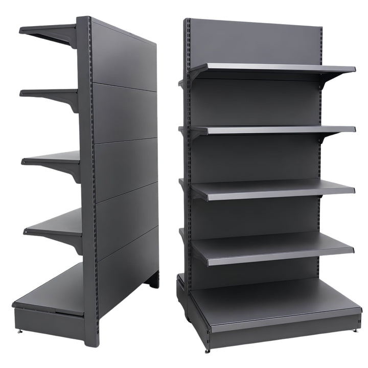 InhandKraft® Kopfregal für Kiosk &amp; Laden - Anthrazit