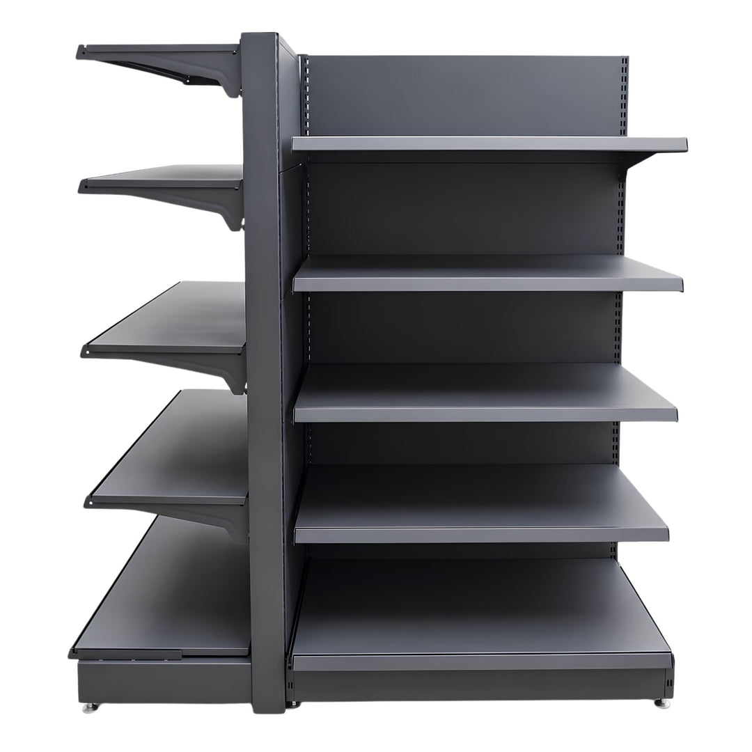 InhandKraft® Kopfregal für Kiosk &amp; Laden - Anthrazit