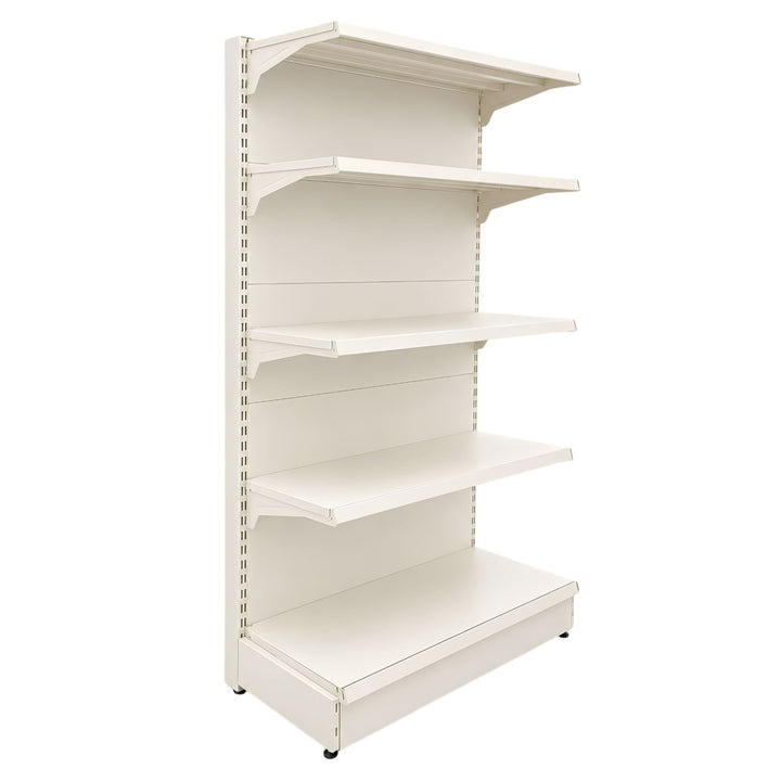 InhandKraft® Kopfregal für Kiosk &amp; Laden - Cremeweiß
