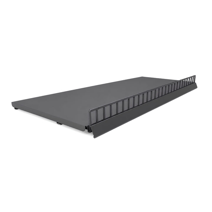 InhandKraft® Frontplastik - Warenstopp für Ladenregal – 90 cm / 120 cm