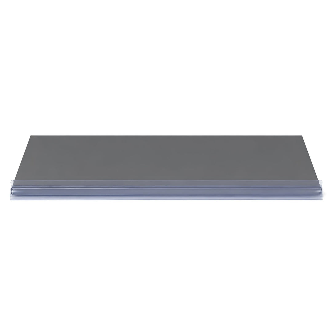 InhandKraft® Preisschiene transparent für Ladenregal – 90 cm / 120 cm