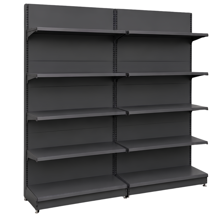 InhandKraft® Wandregal für Kiosk &amp; Laden - Modul 120 cm - Anthrazit
