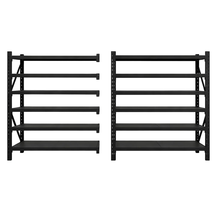 InhandKraft® Schwerlastregal – 300x200x60 - 200 kg Fachlast - Schwarz (Nur Abholung)