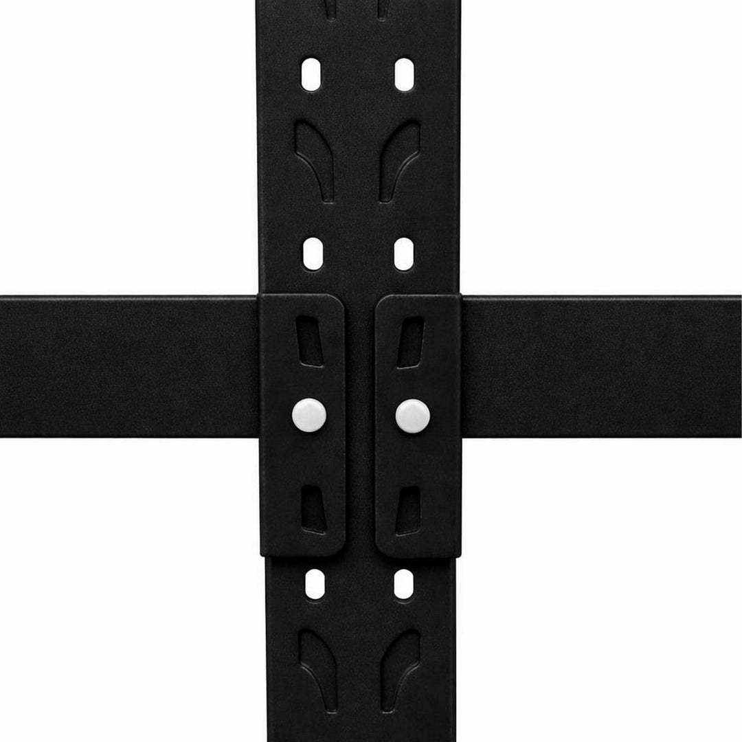 InhandKraft® Schwerlastregal-Set 14 lfm - 200 kg Fachlast - Schwarz