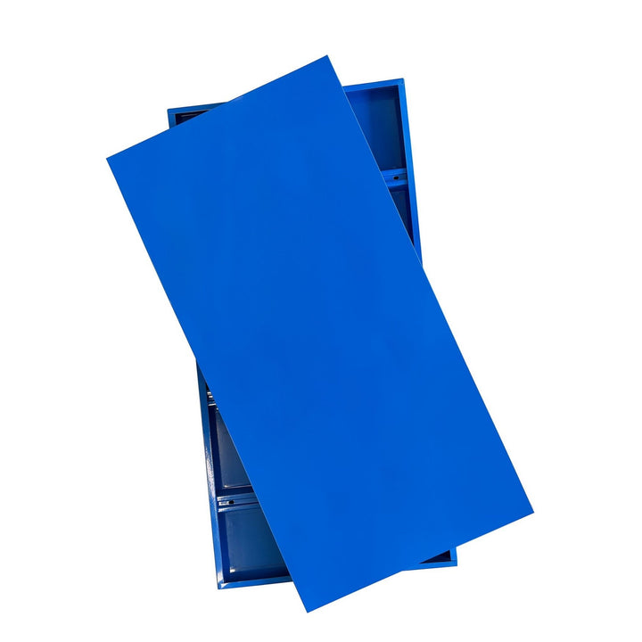 InhandKraft® Schwerlastregal-Set 8 lfm - 200 kg Fachlast - Blau