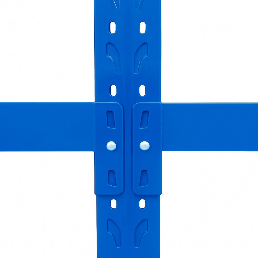 InhandKraft® Schwerlastregal – 200x200x50 - 200 kg Fachlast - Blau
