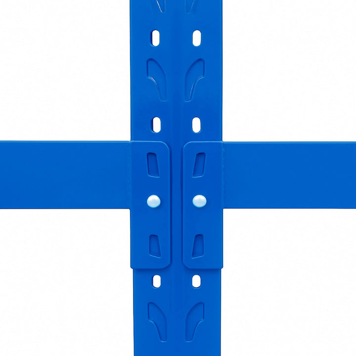 InhandKraft® Schwerlastregal – 200x200x50 - 200 kg Fachlast - Blau