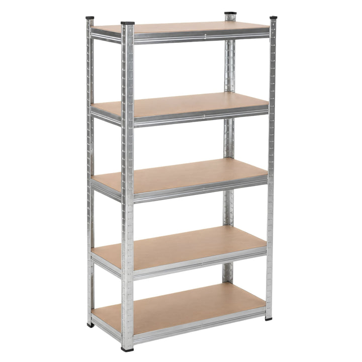 InhandKraft® Schwerlastregal mit MDF–Einlagen - 150x70x30 - 875 kg Gesamtlast