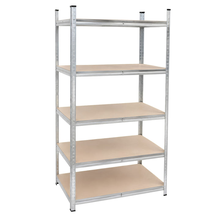 InhandKraft® Schwerlastregal mit MDF–Einlagen - 180x90x60 - 500 kg Gesamtlast