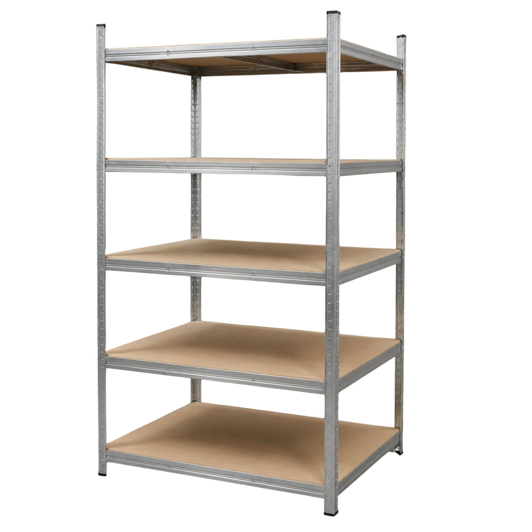InhandKraft® Schwerlastregal mit MDF–Einlagen - 180x90x80 - 500 kg Gesamtlast