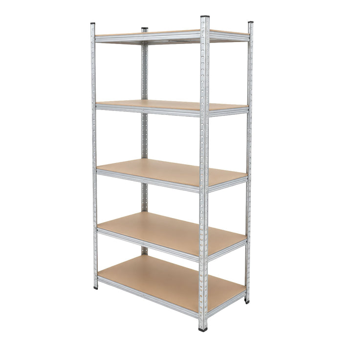 Schwerlastregal mit MDF-Einlagen 200x100x50 cm | 500 kg Gesamtlast