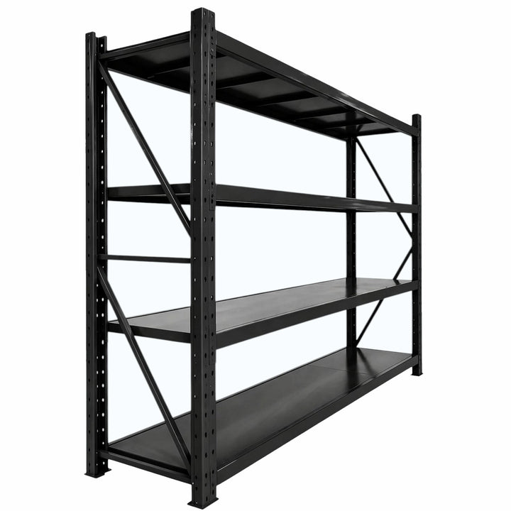 InhandKraft® Schwerlastregal – 200x200x50 - 200 kg Fachlast – Schwarz