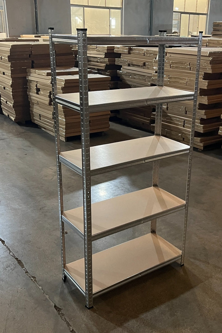 InhandKraft® Schwerlastregal mit MDF–Einlagen - 150x70x30 - 875 kg Gesamtlast