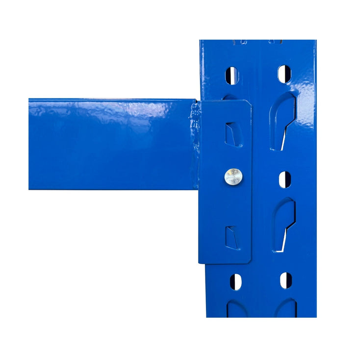InhandKraft® Schwerlastregal-Set 8 lfm - 200 kg Fachlast - Blau