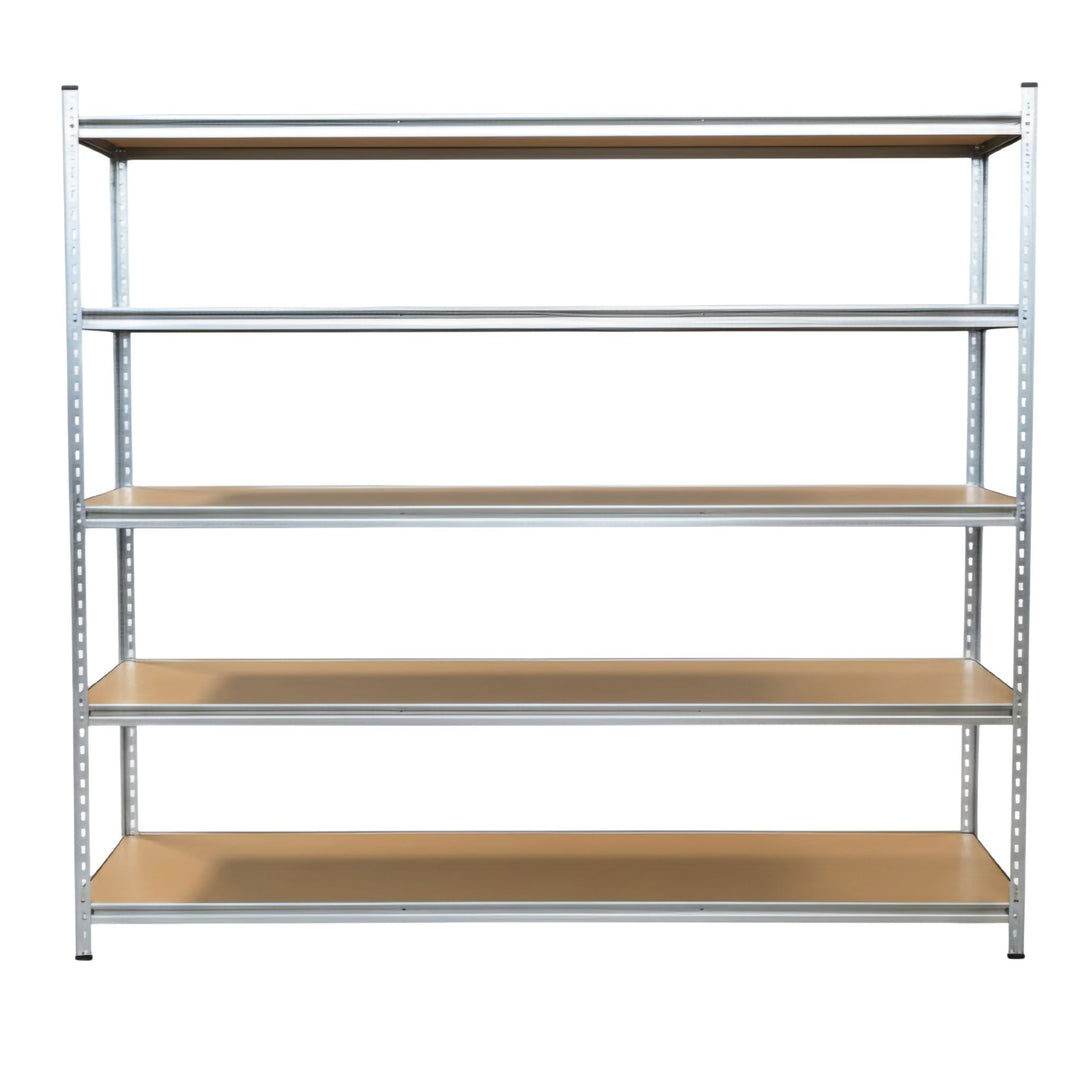 InhandKraft® Schwerlastregal mit MDF–Einlagen - 200x200x50 - 1000 kg Gesamtlast