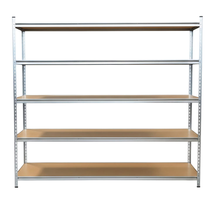 InhandKraft® Schwerlastregal mit MDF–Einlagen - 200x200x50 - 1000 kg Gesamtlast