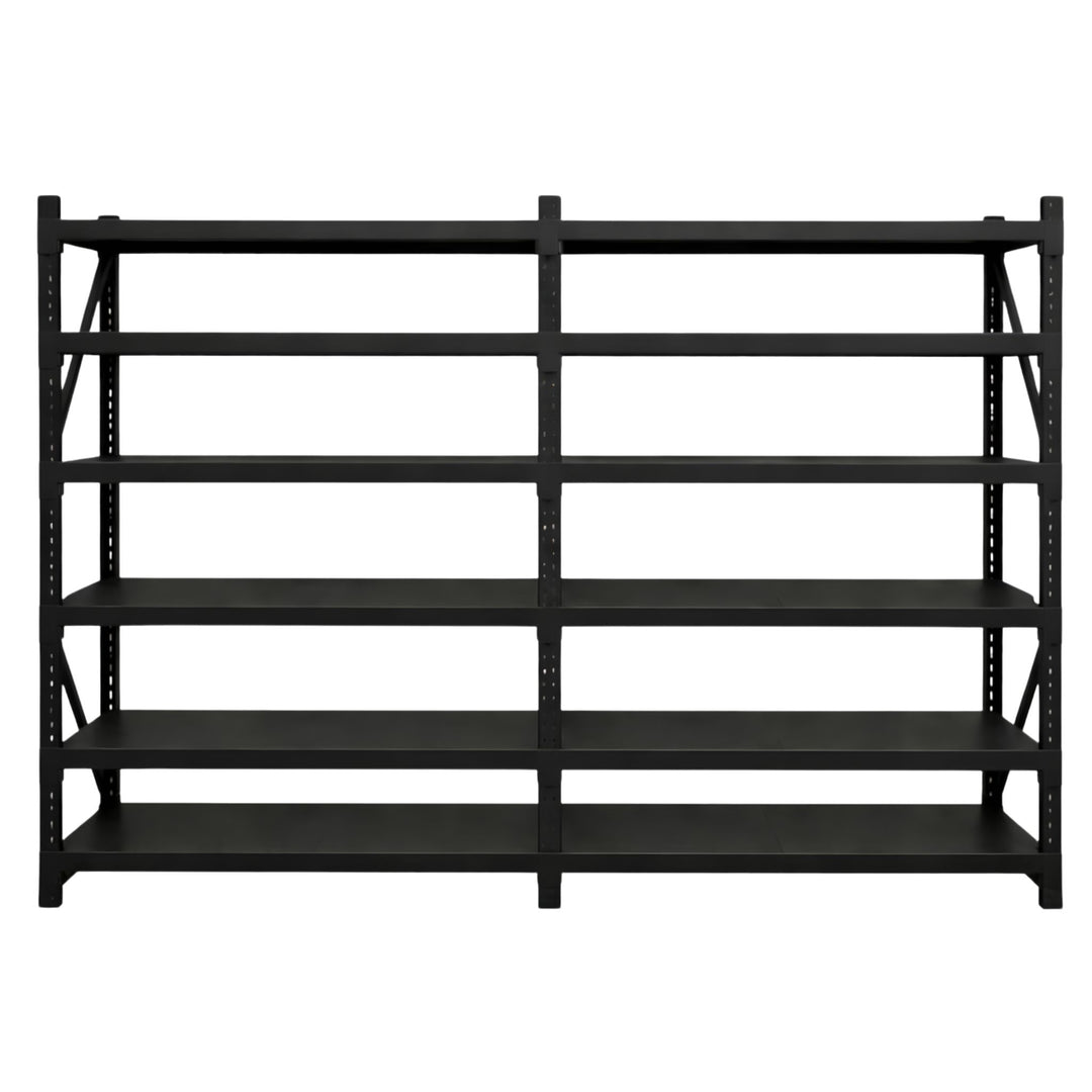 InhandKraft® Schwerlastregal – 300x200x60 - 200 kg Fachlast - Schwarz (Nur Abholung)