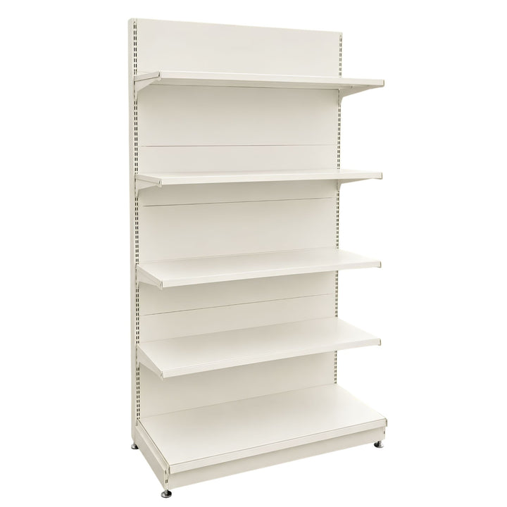 InhandKraft® Wandregal für Kiosk &amp; Laden - Modul 120 cm - Cremeweiß
