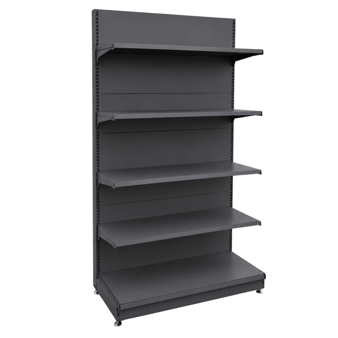 InhandKraft® Wandregal für Kiosk &amp; Laden - Modul 120 cm - Anthrazit