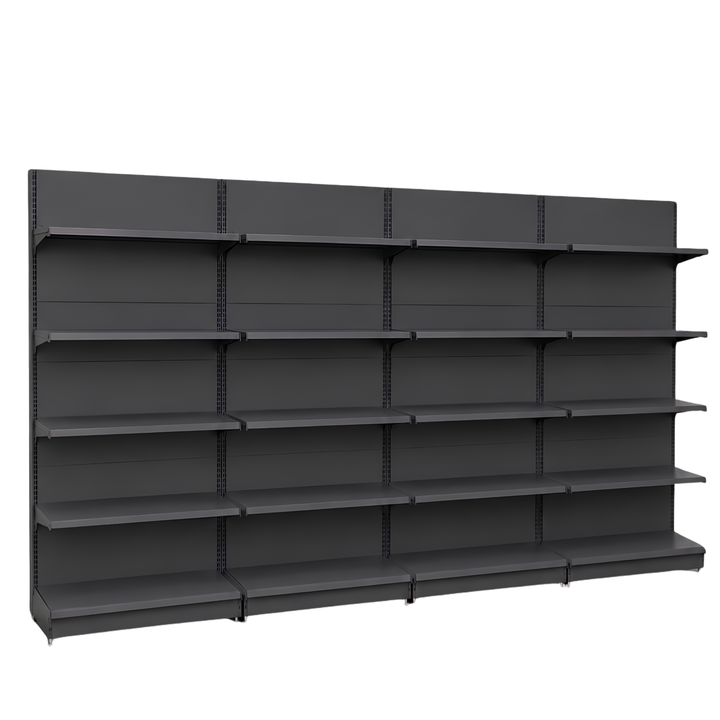 InhandKraft® Wandregal für Kiosk &amp; Laden - Modul 120 cm - Anthrazit