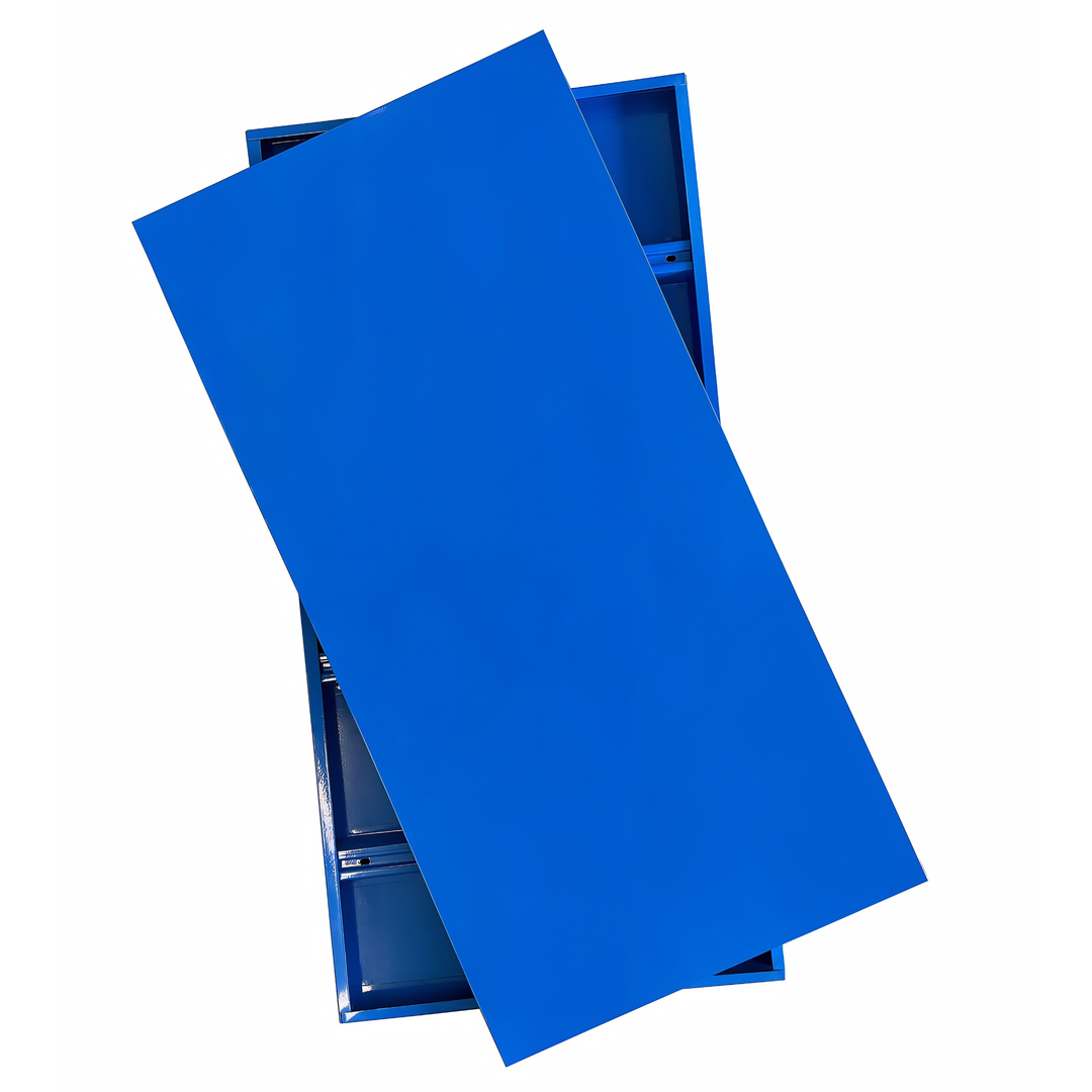 InhandKraft® Schwerlastregal - 200x200x60 - 200 kg Fachlast - Blau