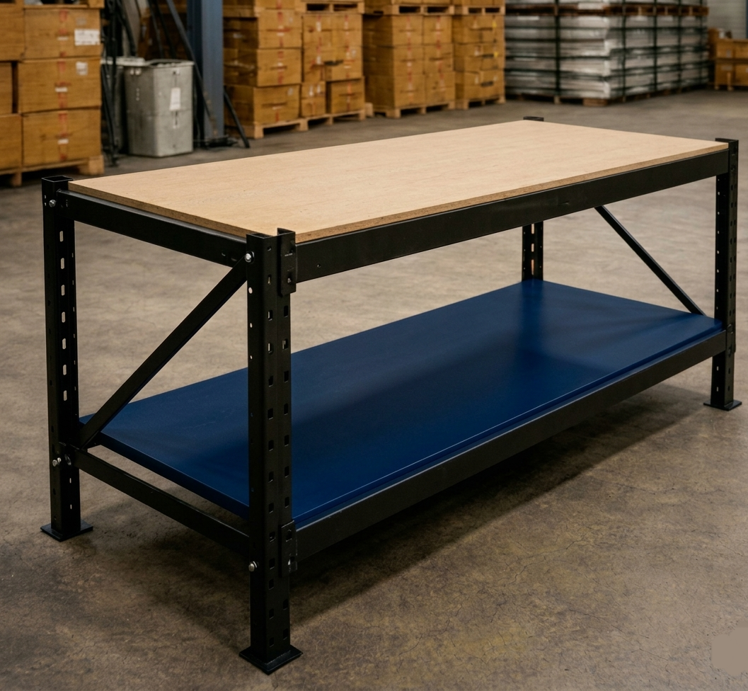 InhandKraft® Werkbank 1000 kg Gesamtlast - Stabile Ausführung