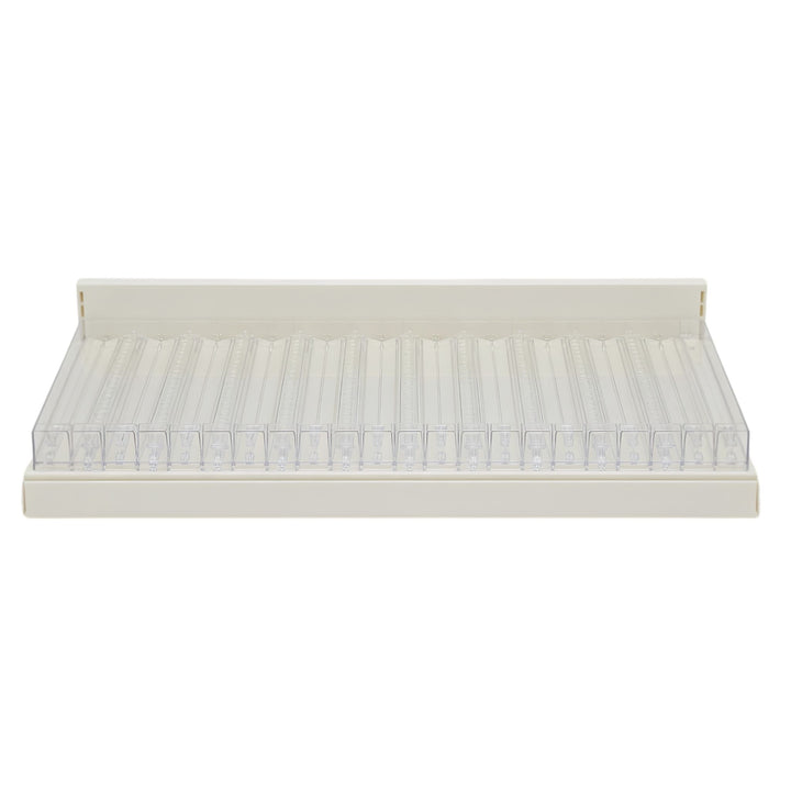 InhandKraft® Fachboden für Zigarettenregal - 90 cm - Cremeweiß